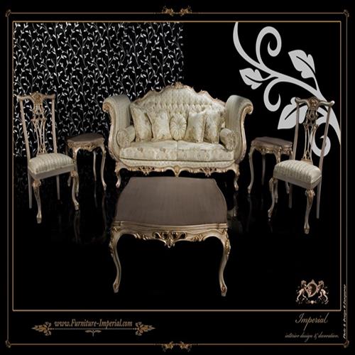 مبلمان استیل چپندال چوبی امپریال​